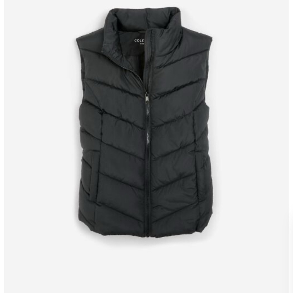 Cole Haan Women's Chevron Quilted Vest Size XL‎ New